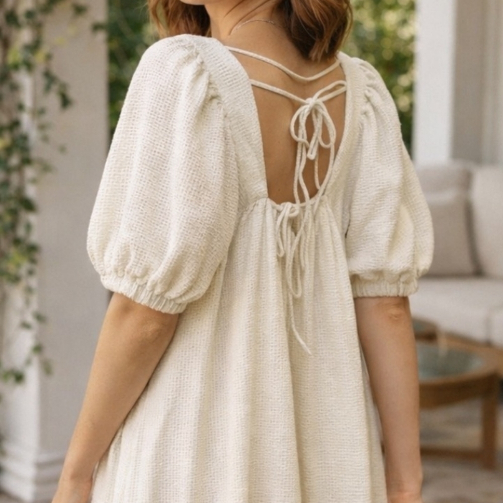 Beautiful H&M Waffled Jersey Open Back Maxi Dress. Size M. Great Condition.